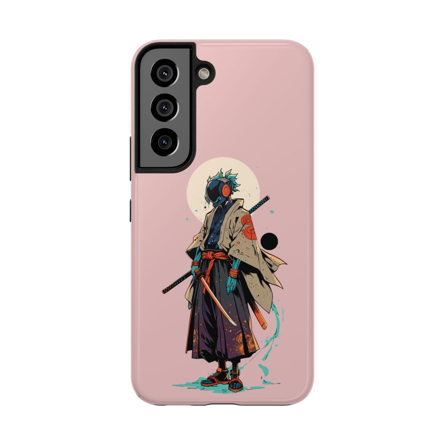Samurai Cyberpunk Phone Case — Tough Protective iPhone Cover