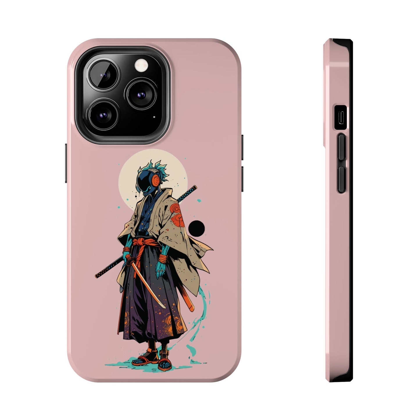 Samurai Cyberpunk Phone Case — Tough Protective iPhone Cover