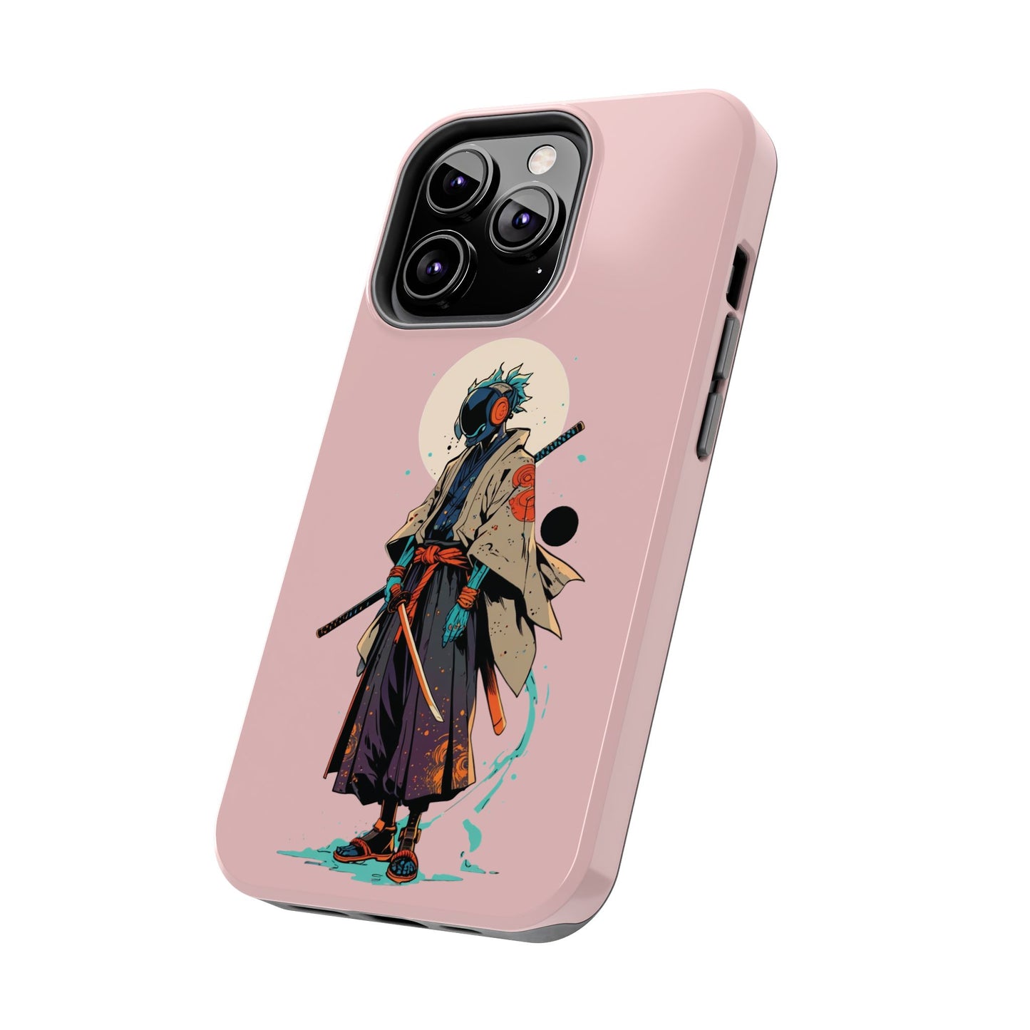 Samurai Cyberpunk Phone Case — Tough Protective iPhone Cover