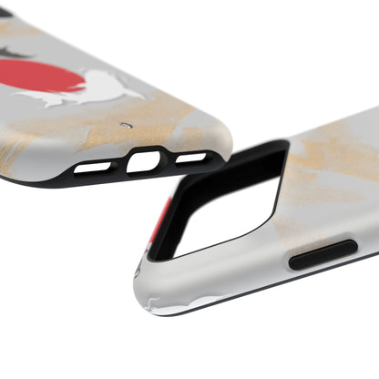 Coque de Téléphone Koi Circle Résistante aux Chocs