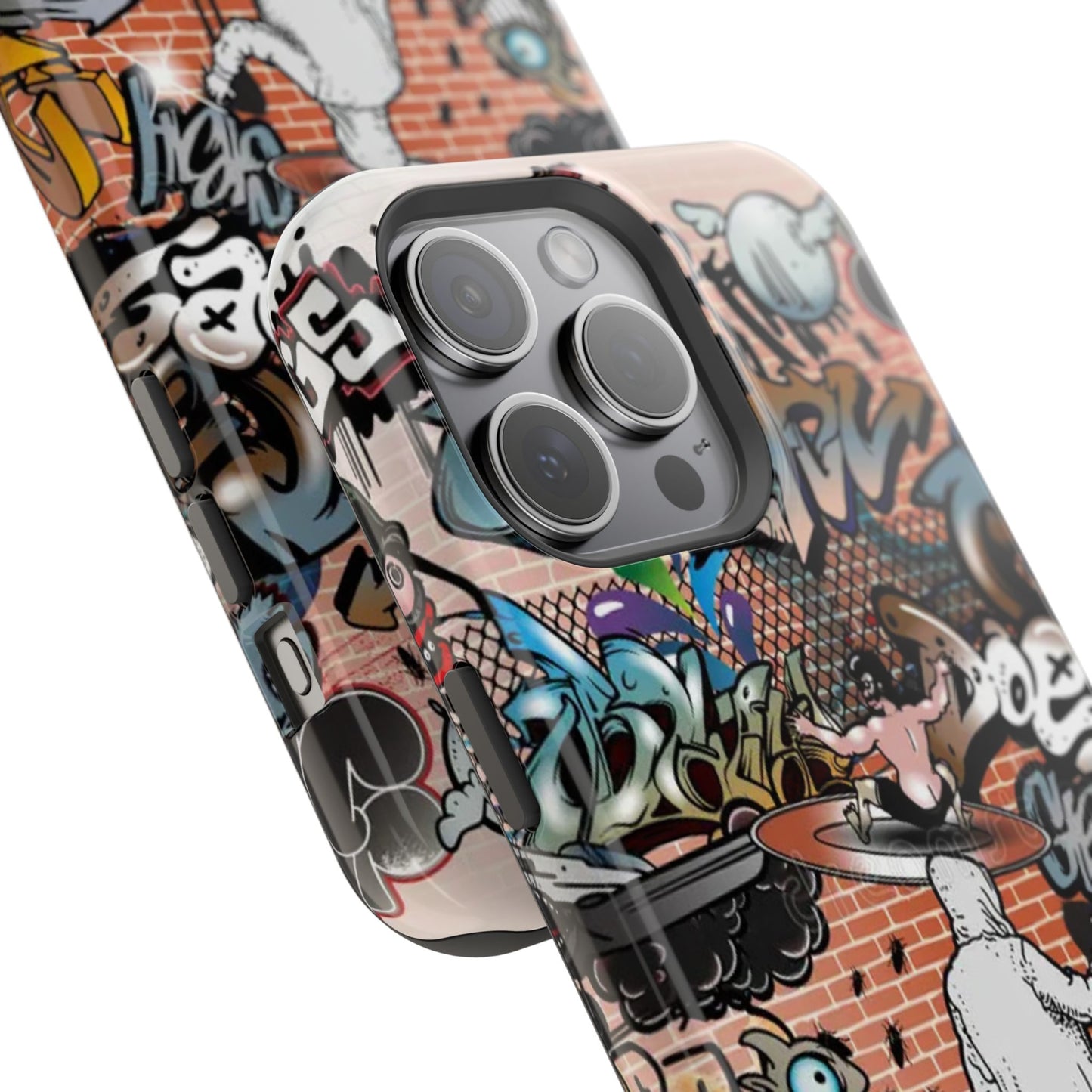 Coque de téléphone Graffiti Street Art — Coque résistante aux chocs style camouflage skateboard urbain