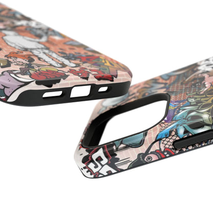Coque de téléphone Graffiti Street Art — Coque résistante aux chocs style camouflage skateboard urbain