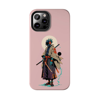 Samurai Cyberpunk Phone Case — Tough Protective iPhone Cover