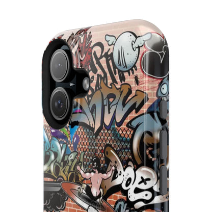 Coque de téléphone Graffiti Street Art — Coque résistante aux chocs style camouflage skateboard urbain