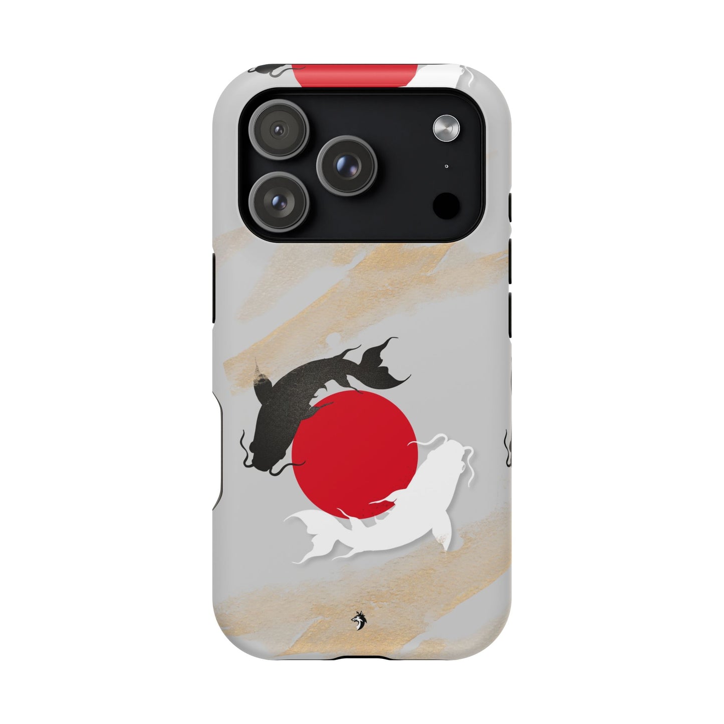 Coque de Téléphone Koi Circle Résistante aux Chocs