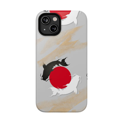 Coque de Téléphone Koi Circle Résistante aux Chocs