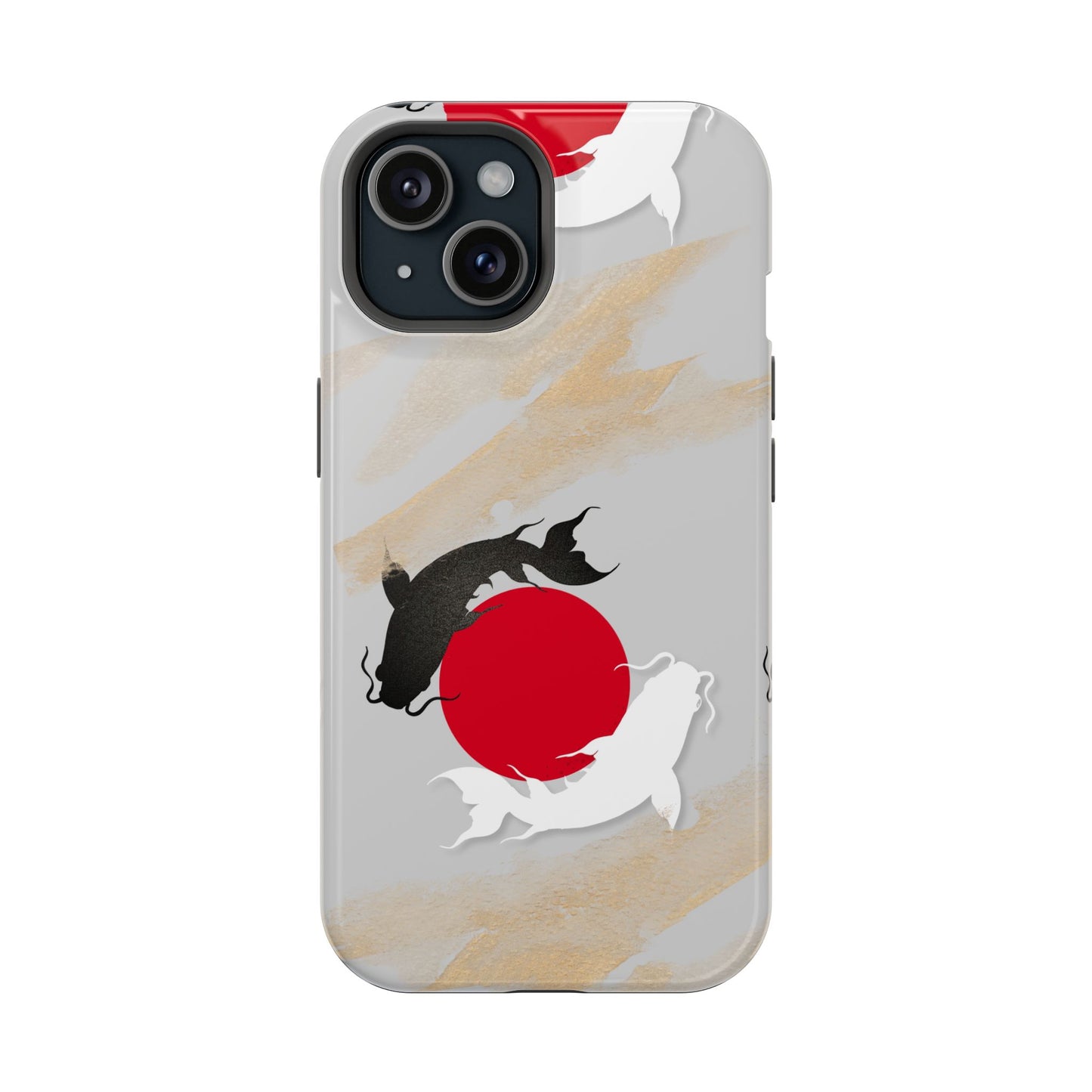 Coque de Téléphone Koi Circle Résistante aux Chocs