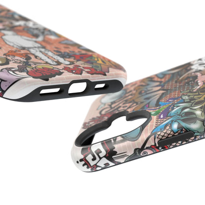 Coque de téléphone Graffiti Street Art — Coque résistante aux chocs style camouflage skateboard urbain