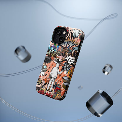 Coque de téléphone Graffiti Street Art — Coque résistante aux chocs style camouflage skateboard urbain