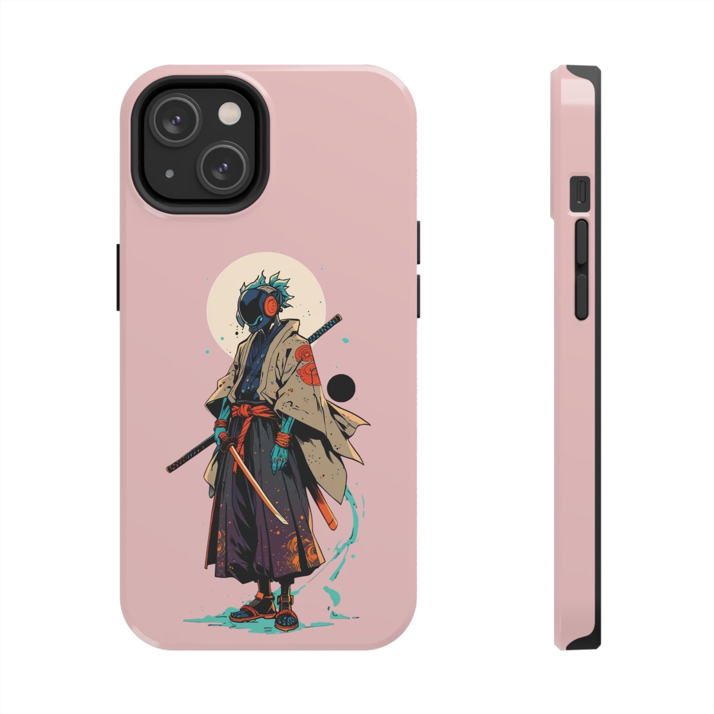 Samurai Cyberpunk Phone Case — Tough Protective iPhone Cover
