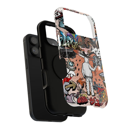 Coque de téléphone Graffiti Street Art — Coque résistante aux chocs style camouflage skateboard urbain