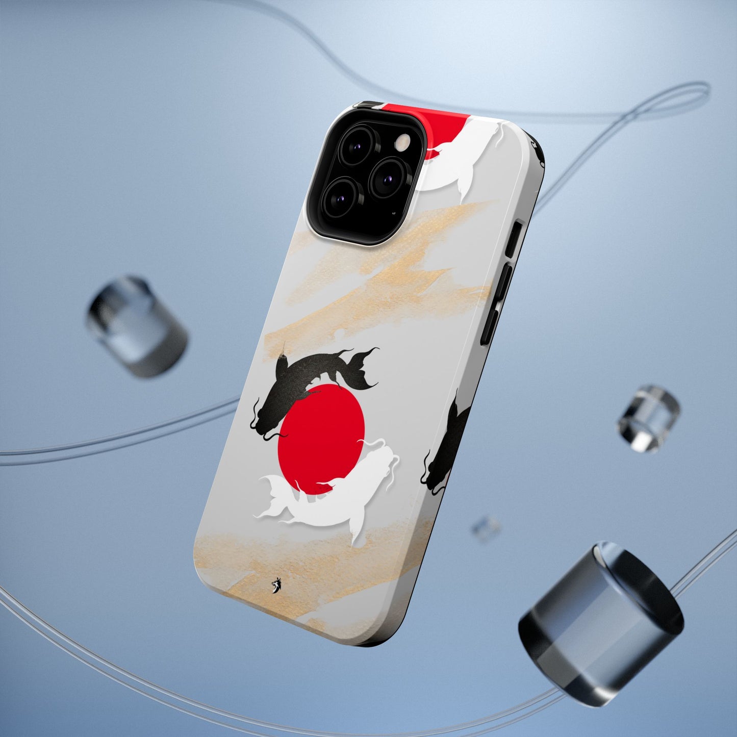 Coque de Téléphone Koi Circle Résistante aux Chocs