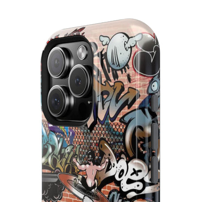 Coque de téléphone Graffiti Street Art — Coque résistante aux chocs style camouflage skateboard urbain