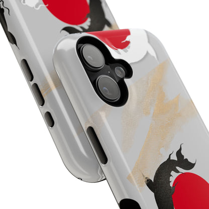 Coque de Téléphone Koi Circle Résistante aux Chocs