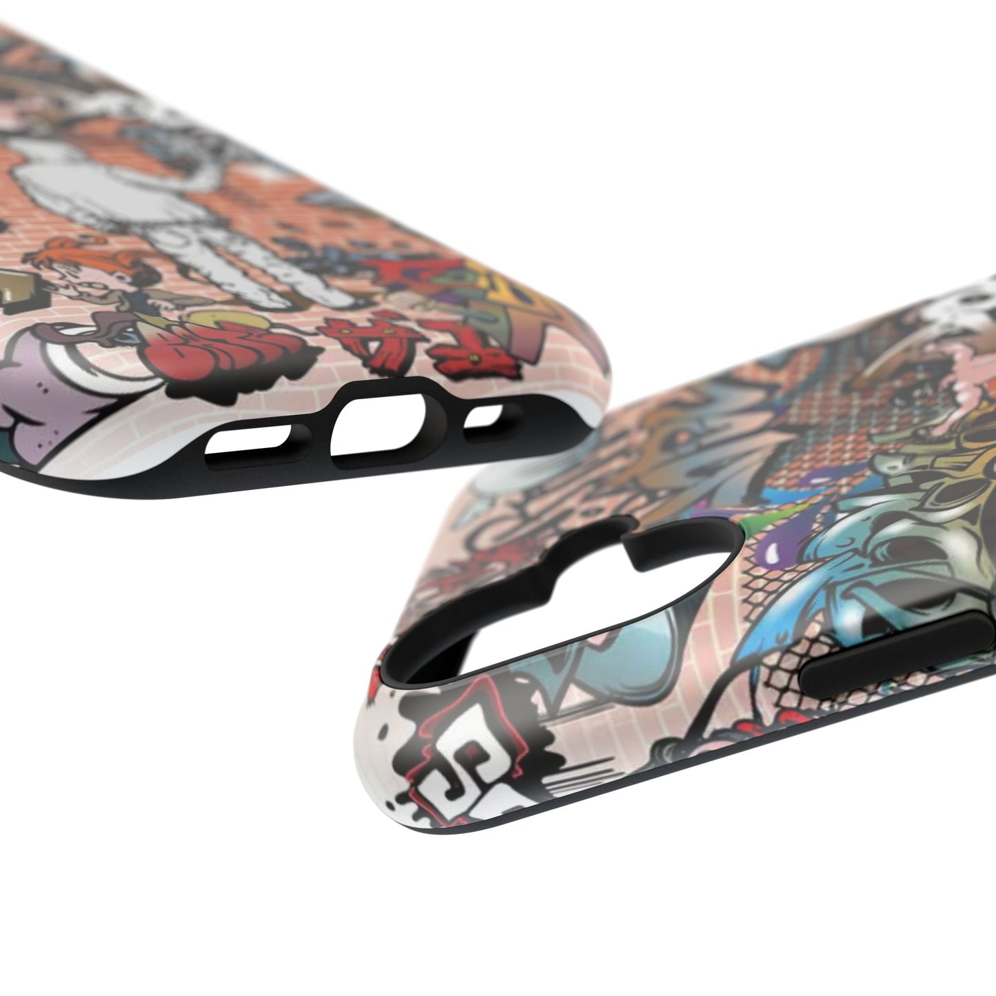 Coque de téléphone Graffiti Street Art — Coque résistante aux chocs style camouflage skateboard urbain