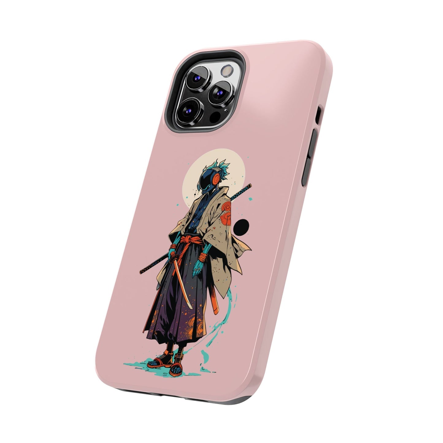Samurai Cyberpunk Phone Case — Tough Protective iPhone Cover