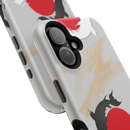 Coque de Téléphone Koi Circle Résistante aux Chocs
