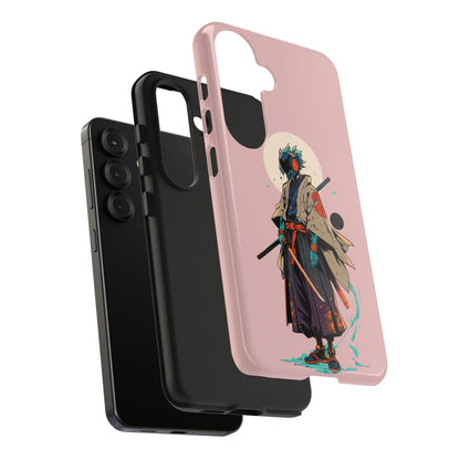 Samurai Cyberpunk Phone Case — Tough Protective iPhone Cover