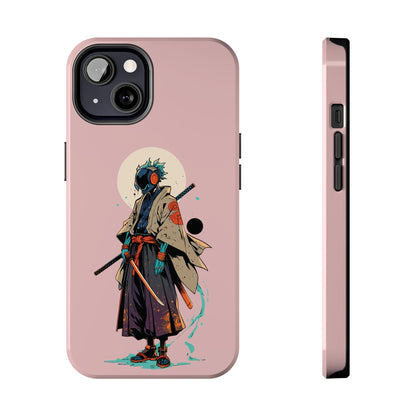 Samurai Cyberpunk Phone Case — Tough Protective iPhone Cover