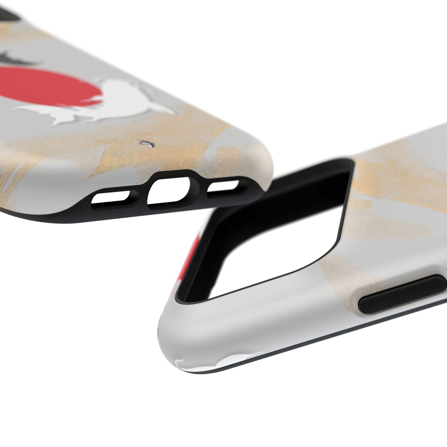 Coque de Téléphone Koi Circle Résistante aux Chocs