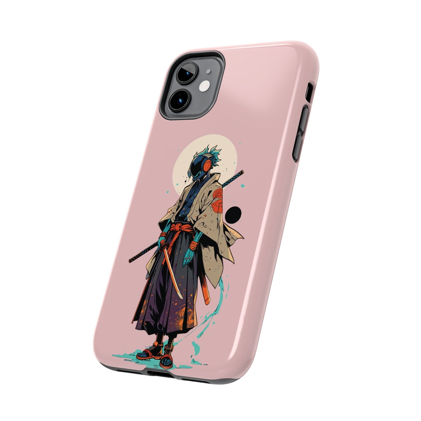 Samurai Cyberpunk Phone Case — Tough Protective iPhone Cover