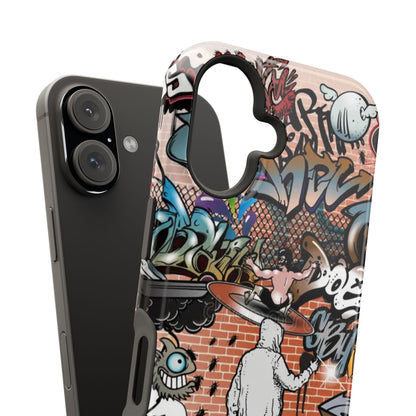 Coque de téléphone Graffiti Street Art — Coque résistante aux chocs style camouflage skateboard urbain