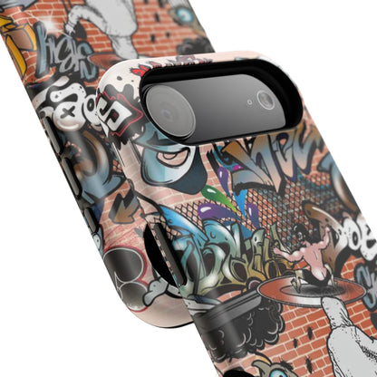 Coque de téléphone Graffiti Street Art — Coque résistante aux chocs style camouflage skateboard urbain