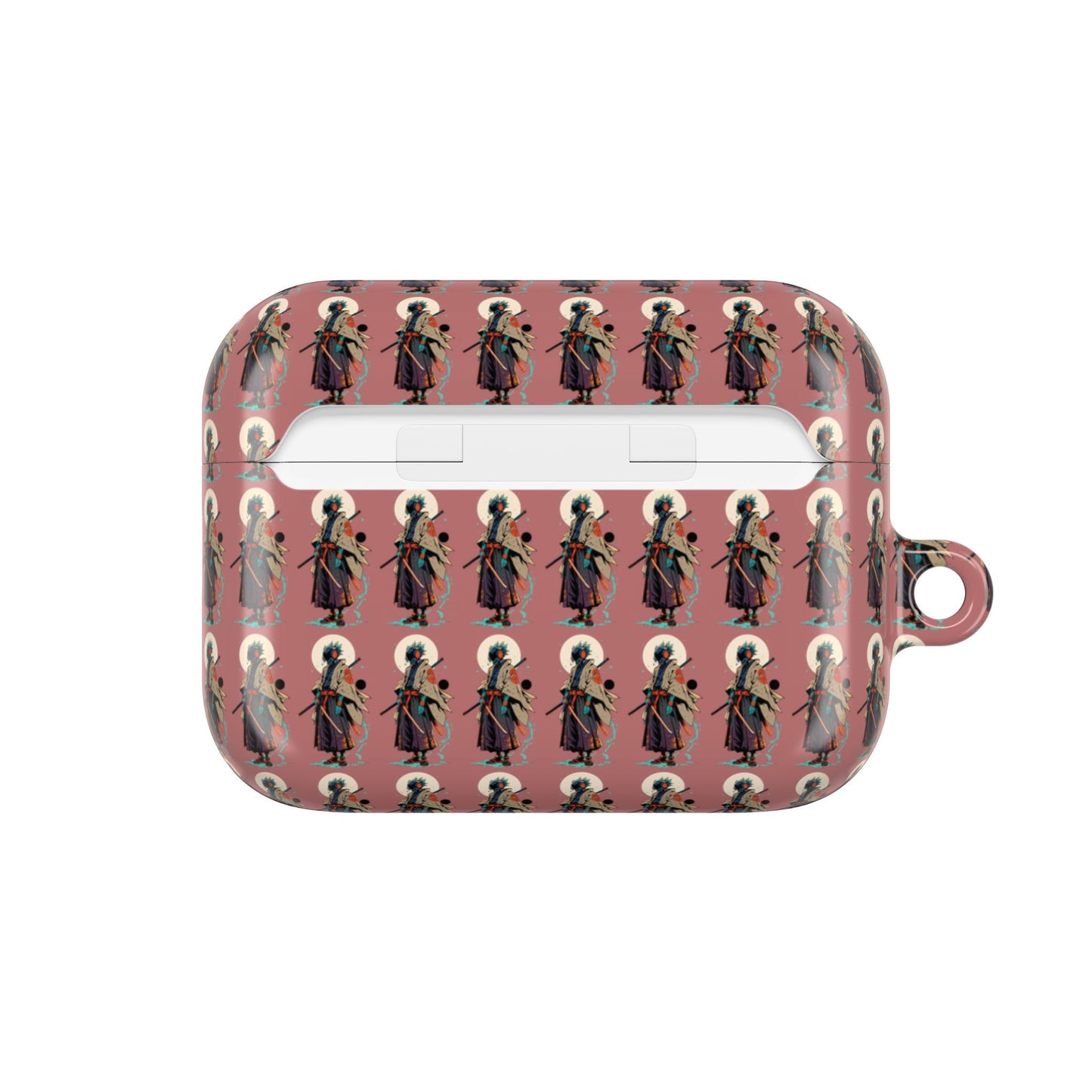 AirPod Case — Vintage Lady Pattern Pink Protective Case