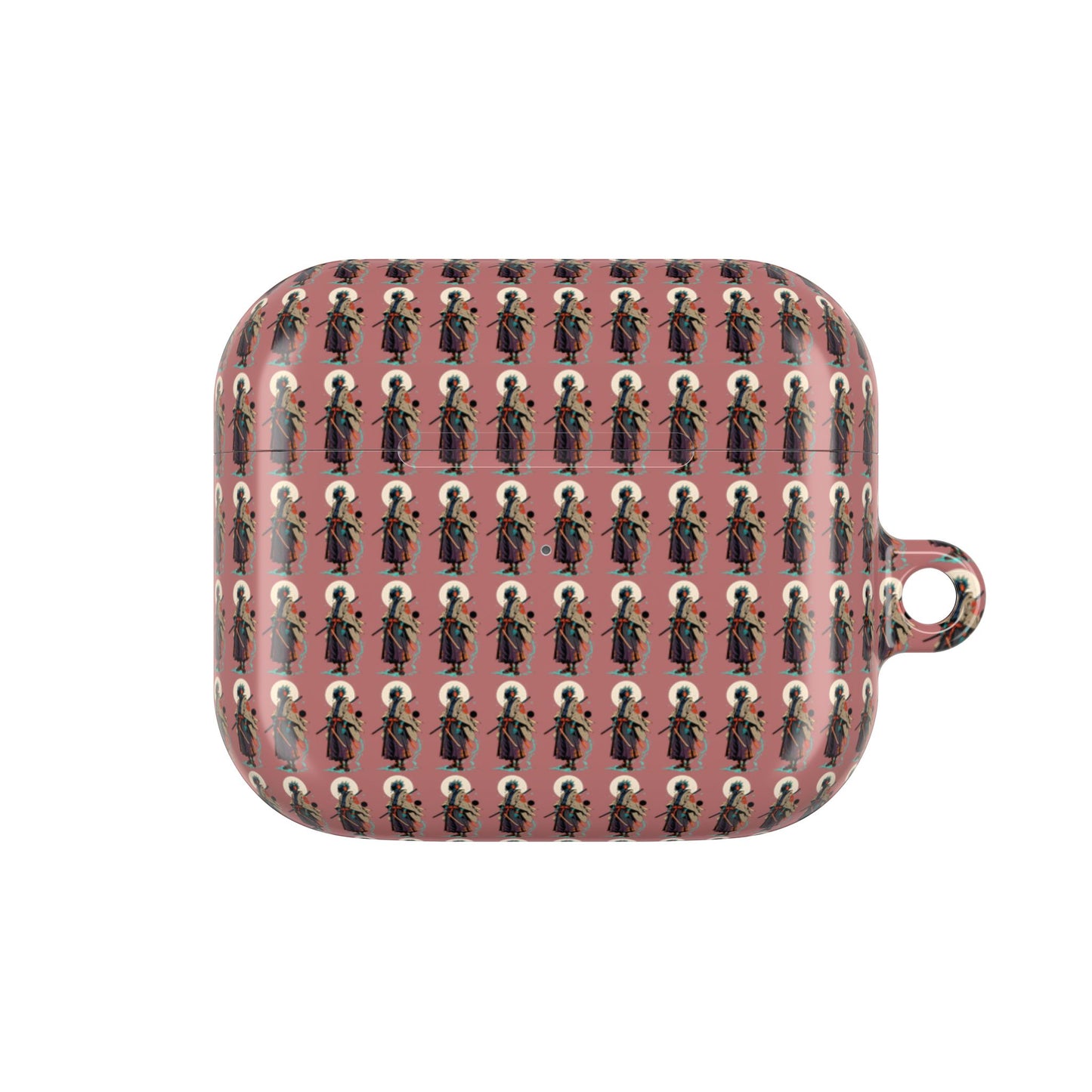 AirPod Case — Vintage Lady Pattern Pink Protective Case