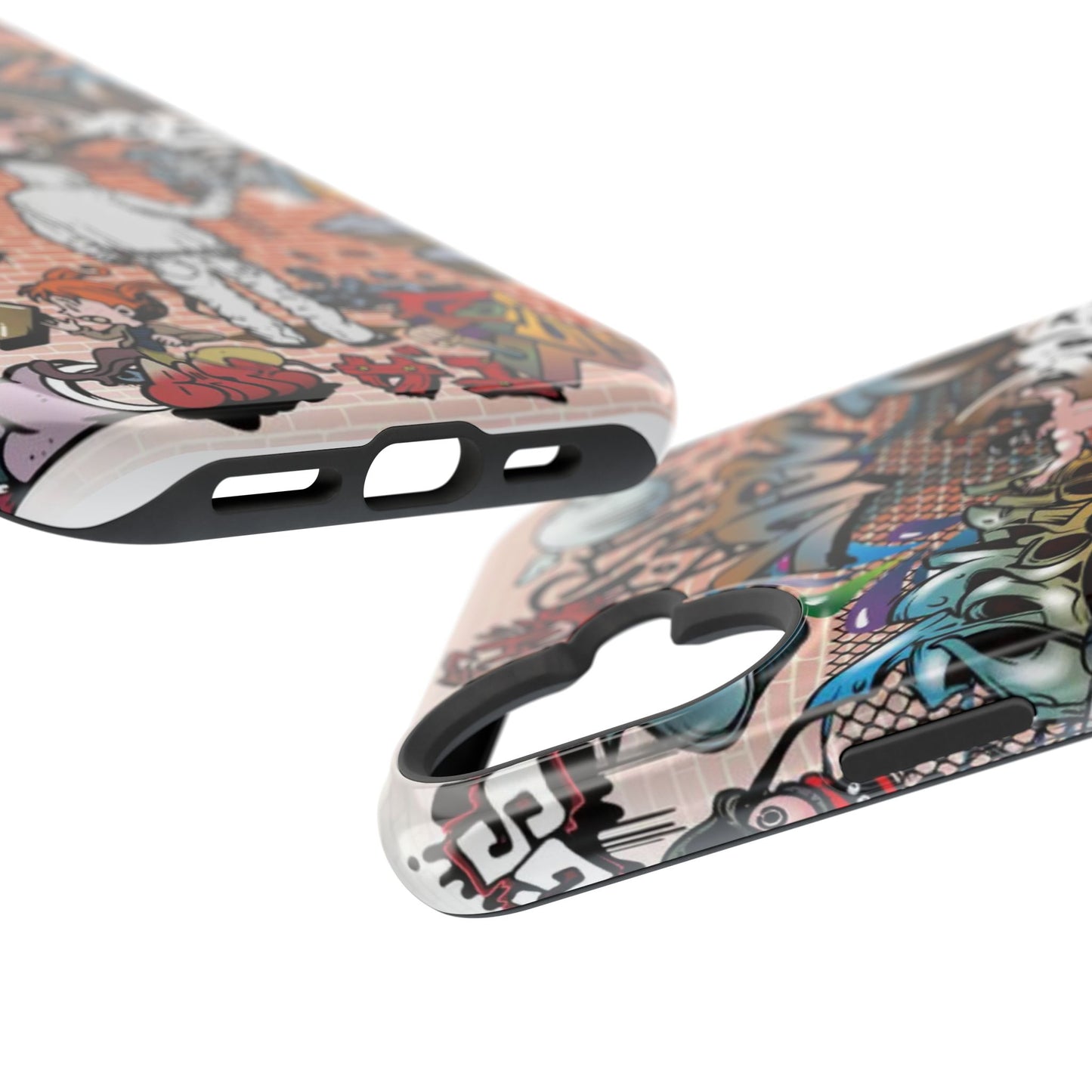 Coque de téléphone Graffiti Street Art — Coque résistante aux chocs style camouflage skateboard urbain