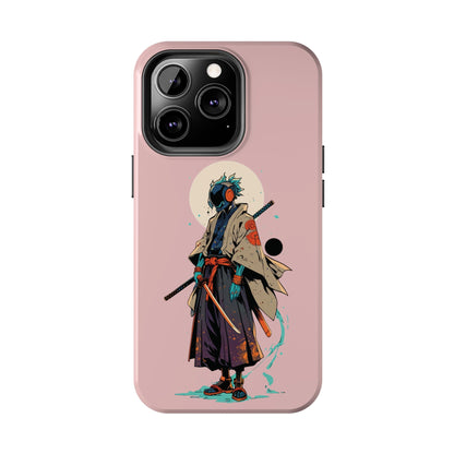 Samurai Cyberpunk Phone Case — Tough Protective iPhone Cover