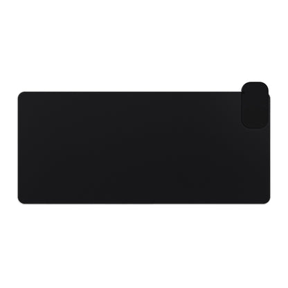 Tapis de souris gaming LED RGB avec recharge sans fil — Design camouflage floral