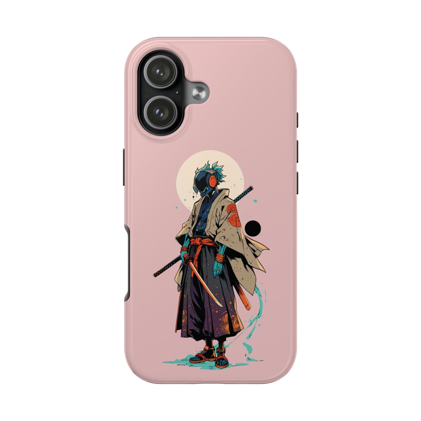 Samurai Cyberpunk Phone Case — Tough Protective iPhone Cover