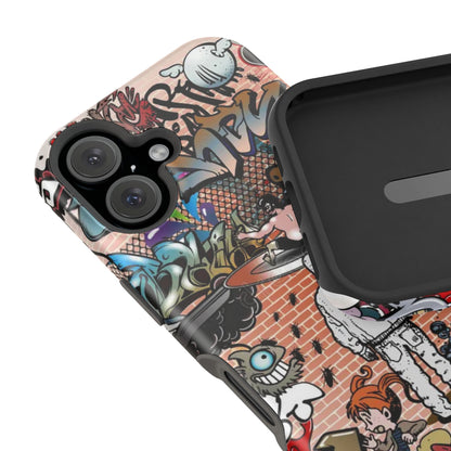 Coque de téléphone Graffiti Street Art — Coque résistante aux chocs style camouflage skateboard urbain
