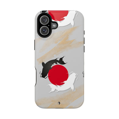 Coque de Téléphone Koi Circle Résistante aux Chocs