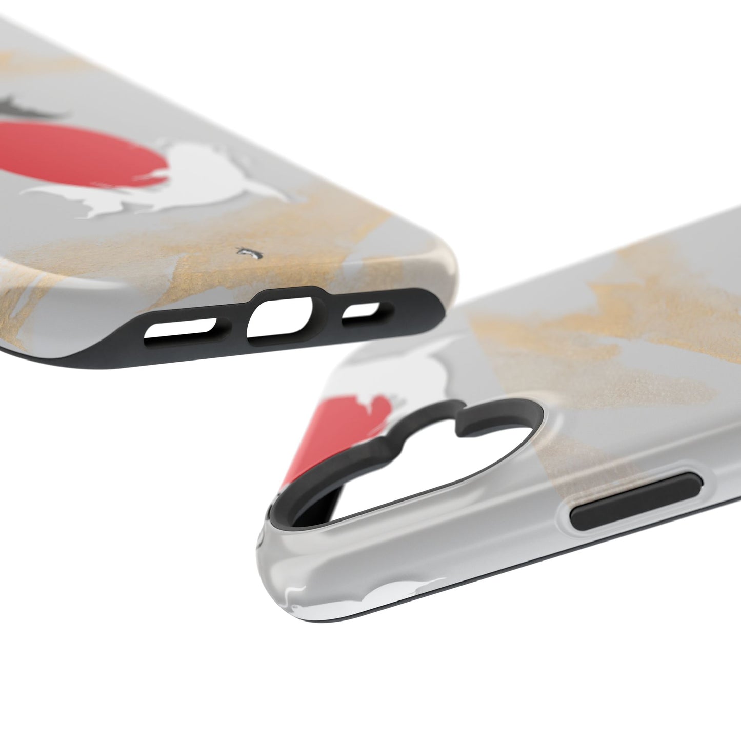 Coque de Téléphone Koi Circle Résistante aux Chocs