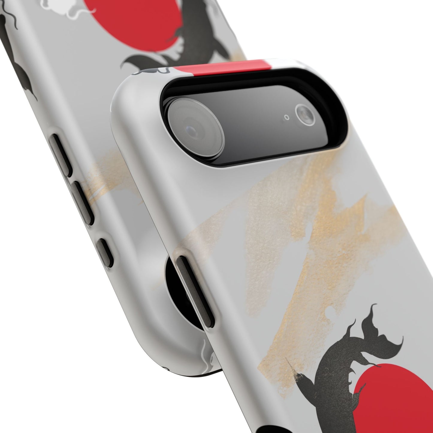 Coque de Téléphone Koi Circle Résistante aux Chocs