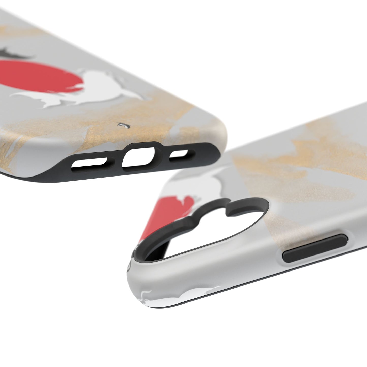 Coque de Téléphone Koi Circle Résistante aux Chocs