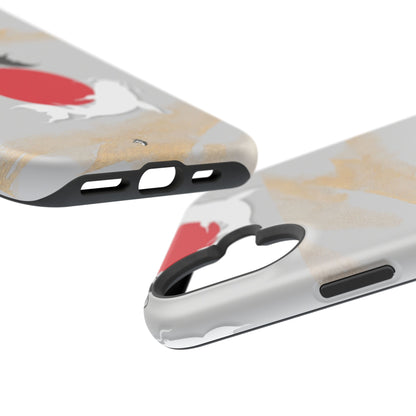 Coque de Téléphone Koi Circle Résistante aux Chocs