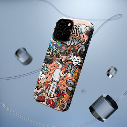 Coque de téléphone Graffiti Street Art — Coque résistante aux chocs style camouflage skateboard urbain