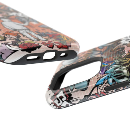 Coque de téléphone Graffiti Street Art — Coque résistante aux chocs style camouflage skateboard urbain