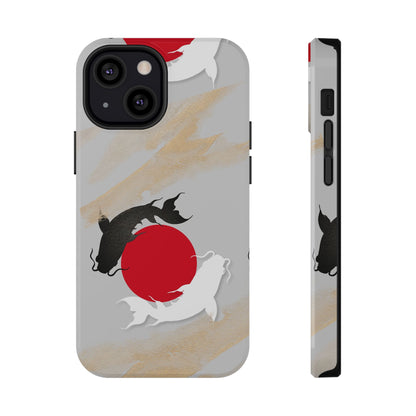 Coque de Téléphone Koi Circle Résistante aux Chocs