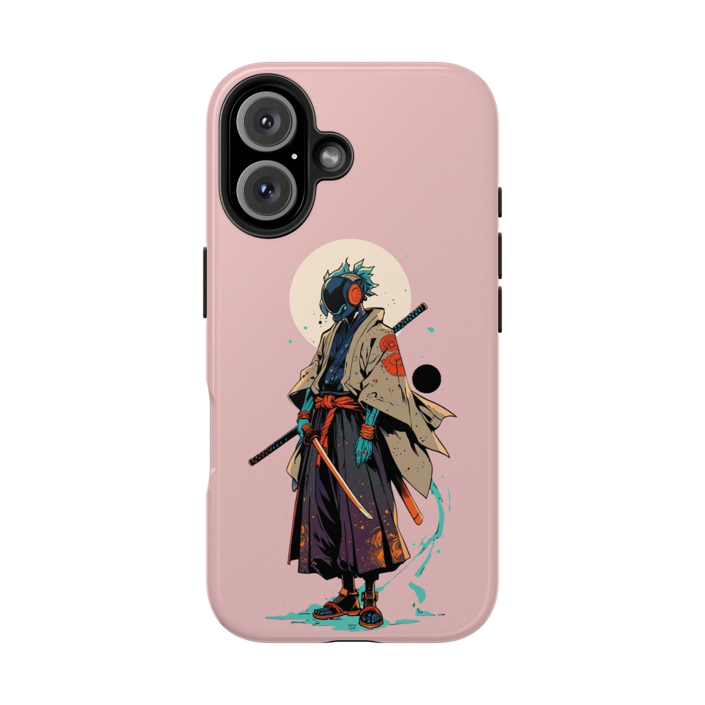 Samurai Cyberpunk Phone Case — Tough Protective iPhone Cover
