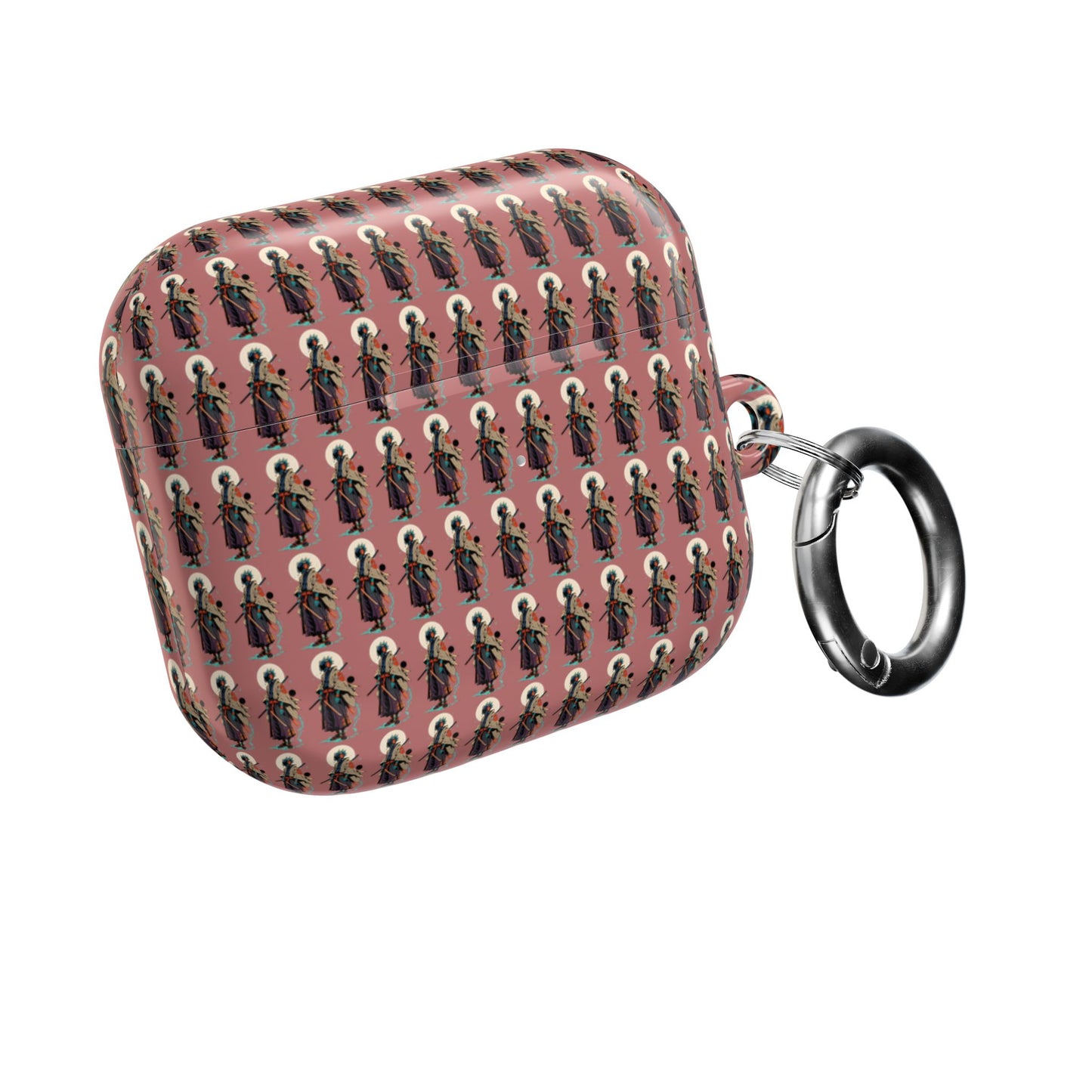 AirPod Case — Vintage Lady Pattern Pink Protective Case