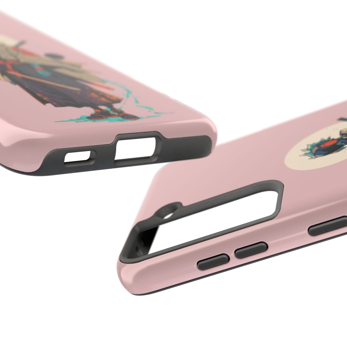 Samurai Cyberpunk Phone Case — Tough Protective iPhone Cover