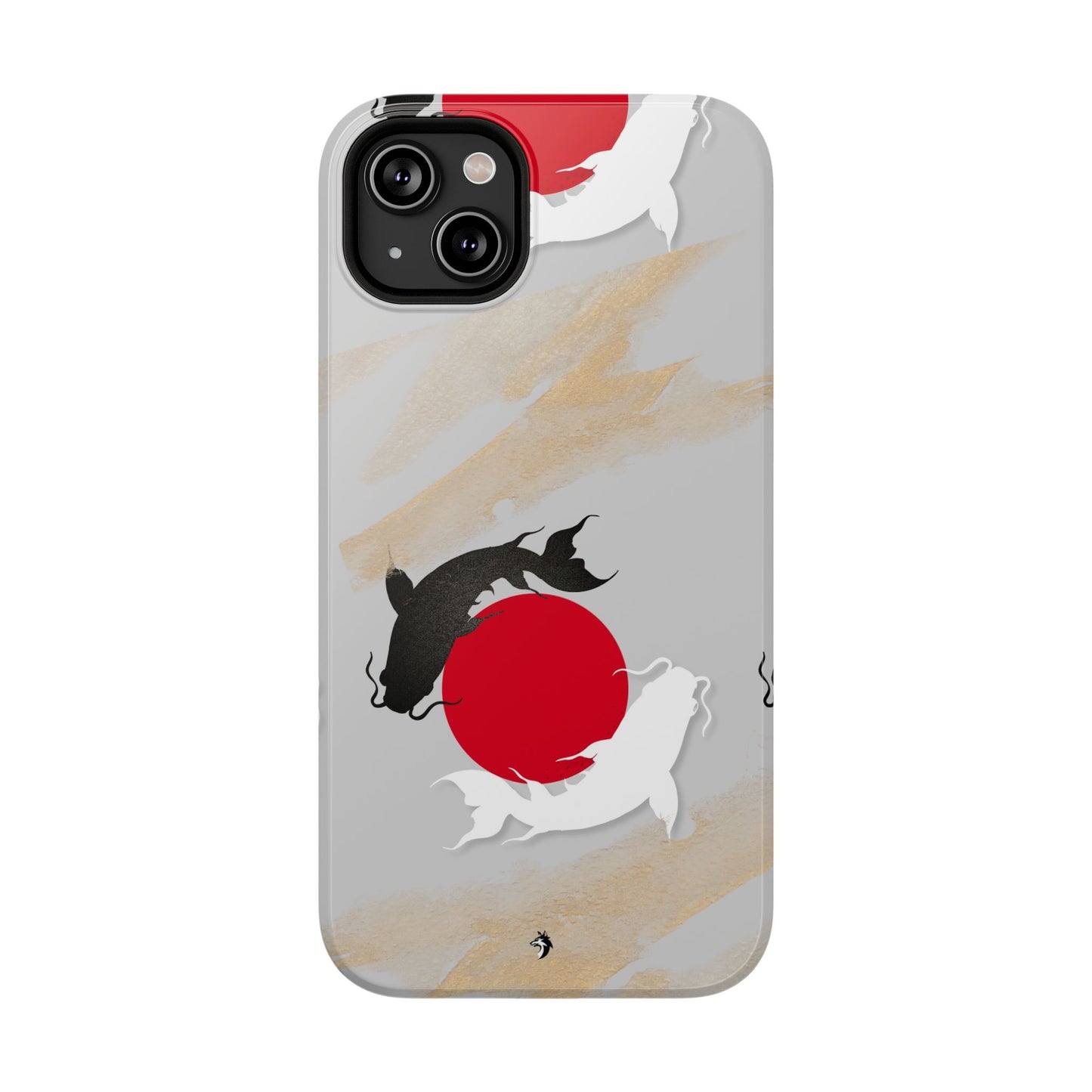 Coque de Téléphone Koi Circle Résistante aux Chocs