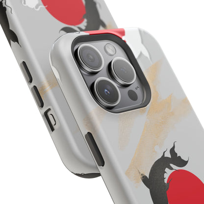 Coque de Téléphone Koi Circle Résistante aux Chocs