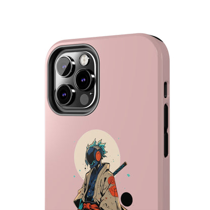 Samurai Cyberpunk Phone Case — Tough Protective iPhone Cover
