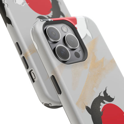 Coque de Téléphone Koi Circle Résistante aux Chocs