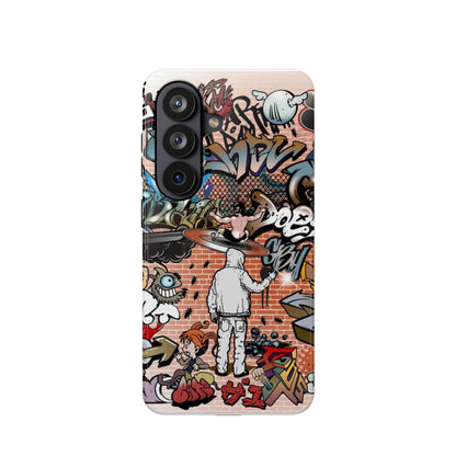 Coque de téléphone Graffiti Street Art — Coque résistante aux chocs style camouflage skateboard urbain